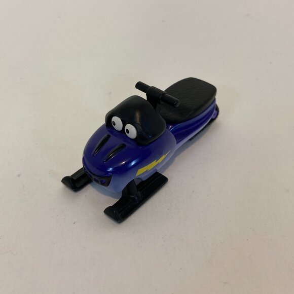 Vintage Bob The Builder Diecast Zoomer Snowmobile 2004 Rare Metal - Picture 1 of 9